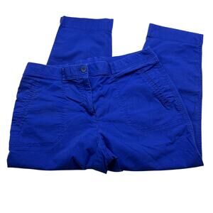 Chico's Blue Capri Pants Cotton Chicos 1.5/ US Womens 10